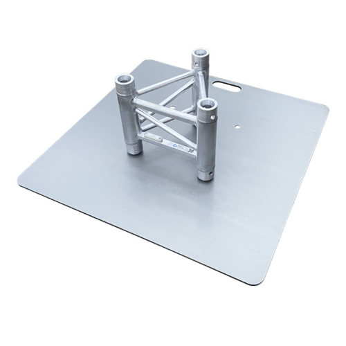 Universele truss baseplate staal 73 x 73 cm - 6mm dik