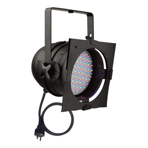 #Showtec Par 64 RGB LED spot - kort zwart