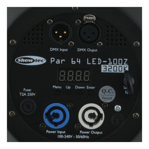 Showtec LED-100Z Par 64 LED spot - 3200K
