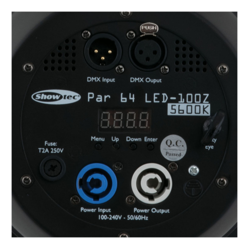 Showtec LED-100Z Par 64 LED spot - 5600K