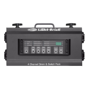 Showtec Lightbrick 4-kanaals dimmerpack DMX