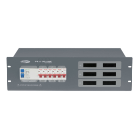 Showtec PSA-32A6C krachtstroomverdeler CEE 32A naar 6x CEE 16A + MCB - 19 inch 3HE