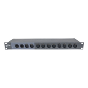 Showtec DB-1-4 4-kanaals DMX-booster  / splitter 3- en 5-polige XLR