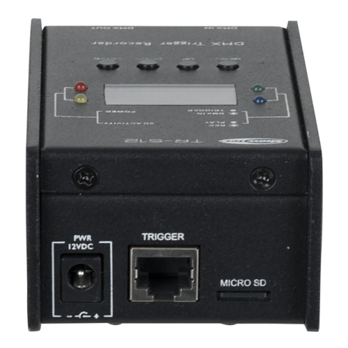 Showtec TR-512 DMX Trigger / Recorder voor lichtshows