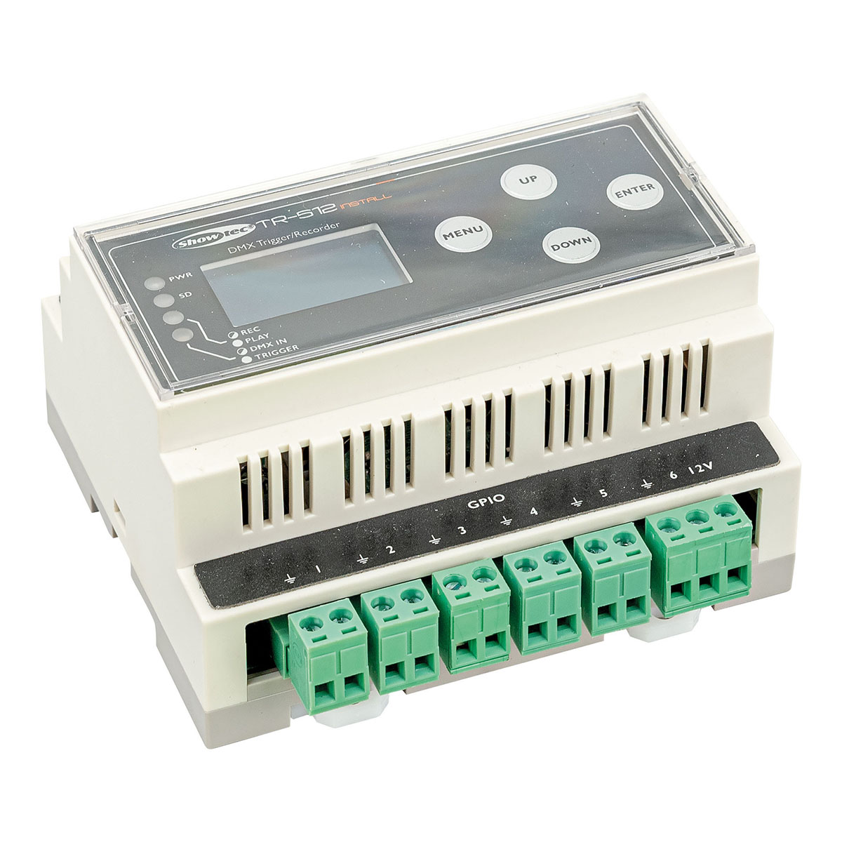 Showtec TR-512 Install Din-rail Showtec TR-512 Install Din-rail