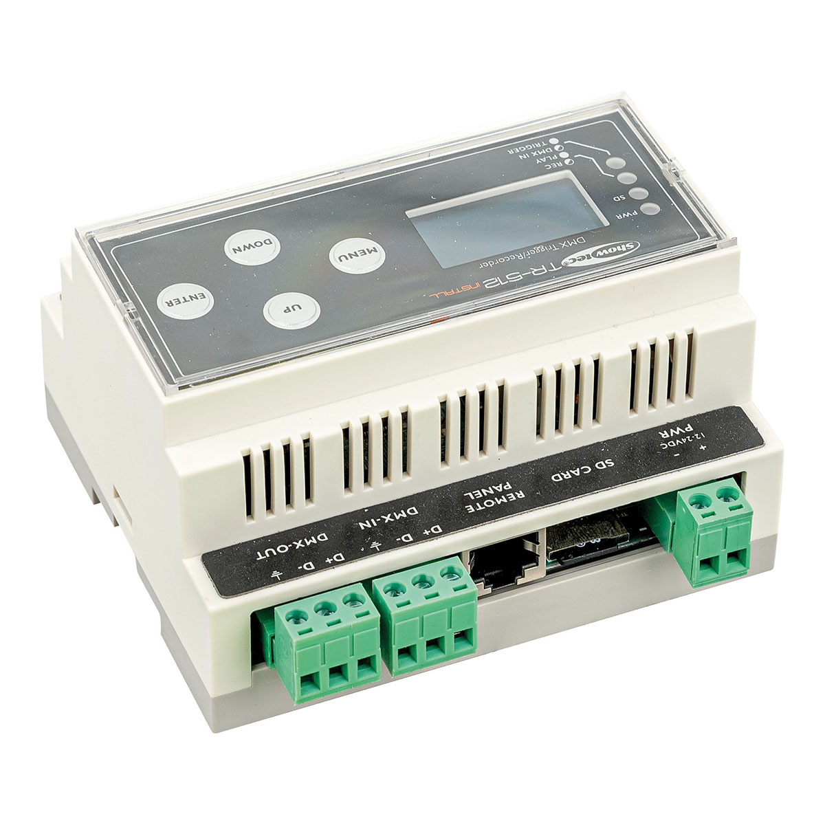 Showtec TR-512 Install Din-rail Showtec TR-512 Install Din-rail