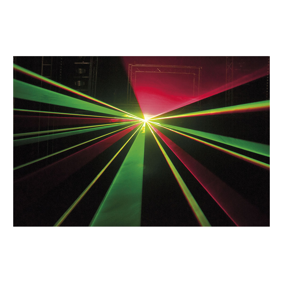 DISCONTINUED - Showtec Galactic RGY-140 MKII 140mW rode, groene, gele laser DISCONTINUED - Showtec Galactic RGY-140 MKII 140mW rode, groene, gele laser