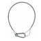 Showgear Veiligheidskabel Ø 2mm 50cm PVC coating zwart Showgear Veiligheidskabel Ø 2mm 50cm PVC coating zwart