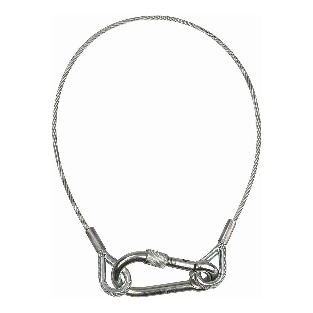 Showgear Veiligheidskabel Ø 4mm 50cm Showgear Veiligheidskabel Ø 4mm 50cm