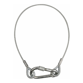 Showgear Veiligheidskabel  Ø 6mm 75cm