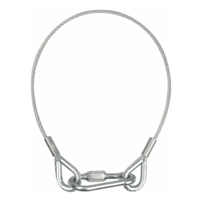 Showgear Veiligheidskabel Ø 5mm 100cm