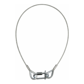 Showgear Veiligheidskabel Ø 3mm 60cm