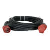 Showtec motorkabel rood ABB CEE 4-polig 16A - 20m