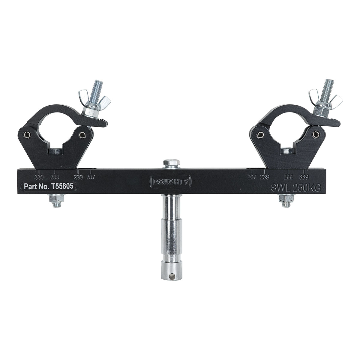 Doughty T55805 50mm Standmount Instelbaar 200 - 400mm zwart Doughty T55805 50mm Standmount Instelbaar 200 - 400mm zwart