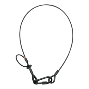 Saveking Veiligheidskabel Ø 5mm 100cm zwart