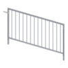 Showtec Mammoth Dex podium railing XS - 2m