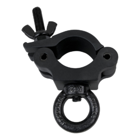 Showgear 50mm Half Coupler + Hijsoog WLL 340kg zwart
