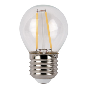 Showgear LED lamp Clear WW E27 2W, niet dimbaar