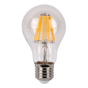 Showgear LED lamp Clear WW E27 8W, niet dimbaar