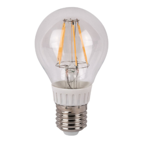 Showgear LED lamp Clear WW E27 6W, dimbaar