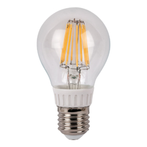 Showgear LED lamp Clear WW E27 8W, dimbaar
