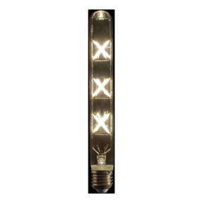 Showgear LED gloeilamp T9 - 225mm gekruiste gloeidraad