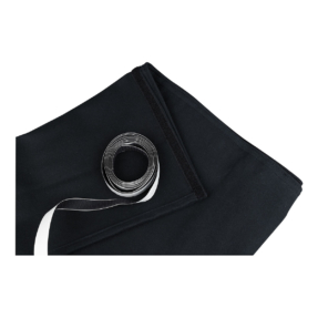 Showgear Podiumrok Strak 6m x 60cm zwart
