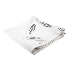 Showgear vierkant doek 140 x 140 cm - wit