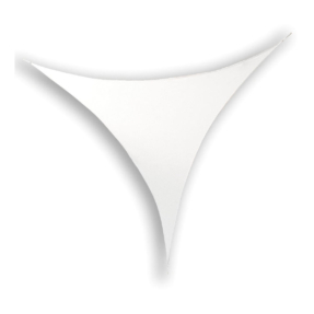 WENTEX® Stretch Shape driehoek 125 cm x 125 cm, wit