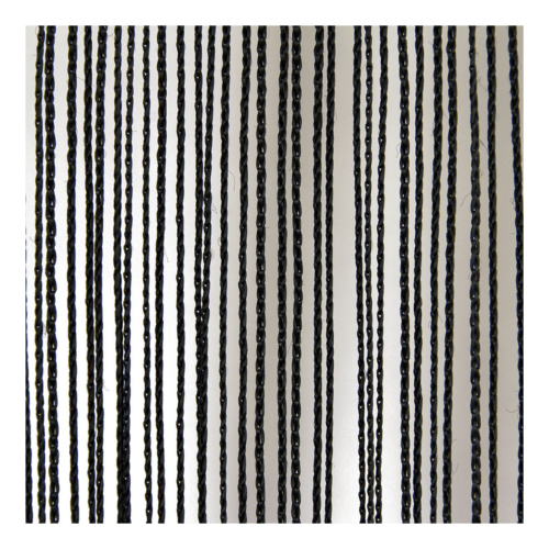 WENTEX® Pipe & Drape Polyester Snaar gordijn 300x600cm (bxh) 220 gram/m² - zwart
