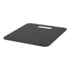 WENTEX® Pipe & Drape Baseplate 60 x 60 cm (lxb) - zwart