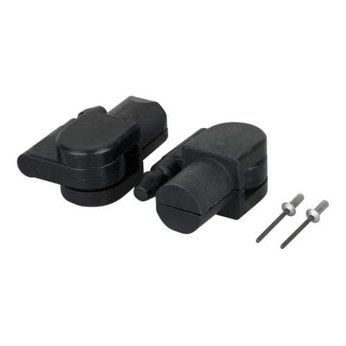 WENTEX® Innovative Systems (round) drape support adapter kit 31,0 (dia) mm (int.) / 36,0 (dia) mm (ext.), zwart