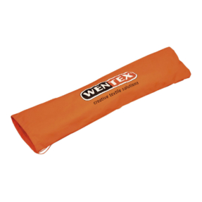 WENTEX® Pipe & Drape draagtas oranje S voor gordijnen 84x22cm
