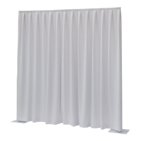 WENTEX® Pipe & Drape Dimout gordijn 300x400cm (bxh) 260 gram/m² geplooid - wit