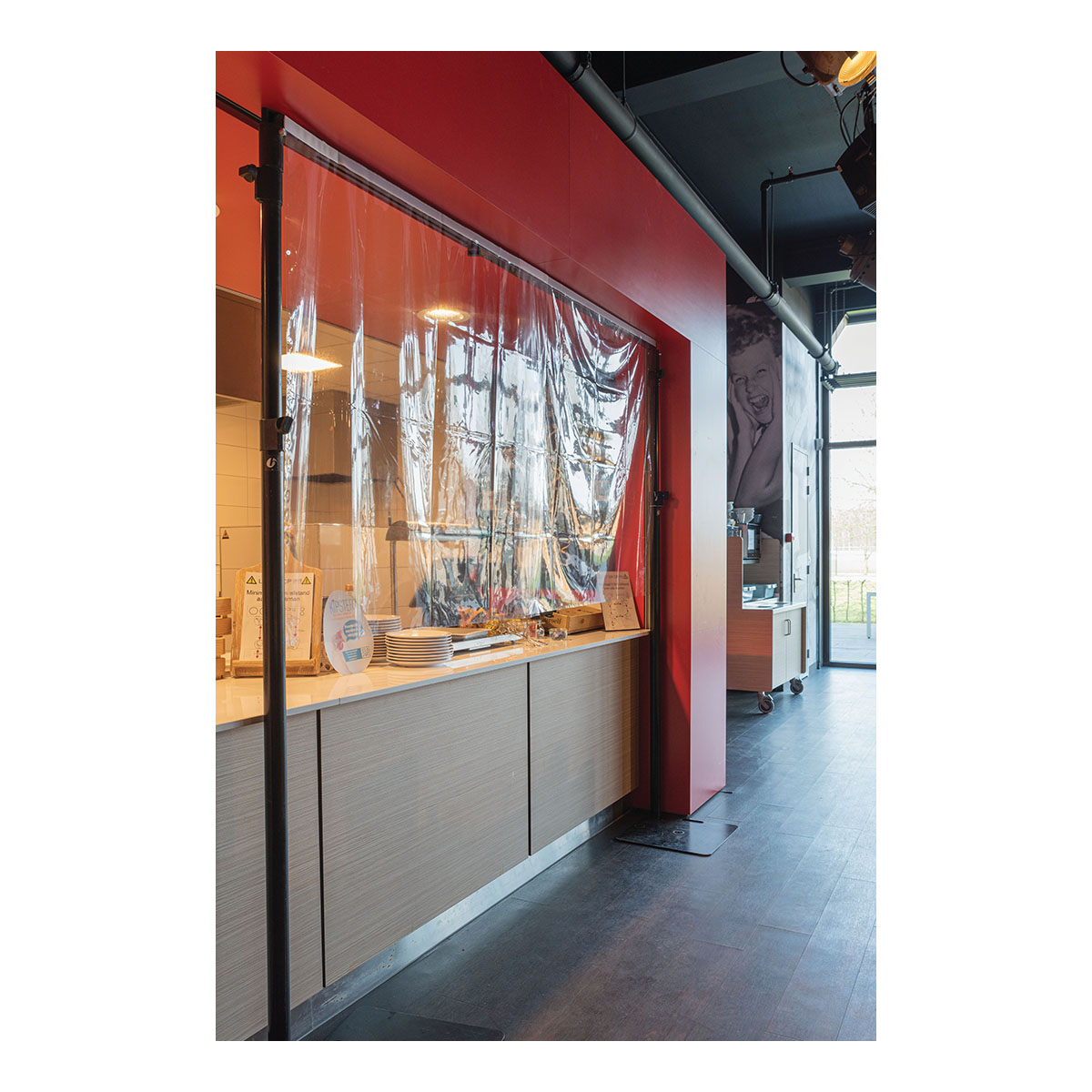 DISCONTINUED - WENTEX® Transparant PVC scherm 125x130 cm (bxh) DISCONTINUED - WENTEX® Transparant PVC scherm 125x130 cm (bxh)