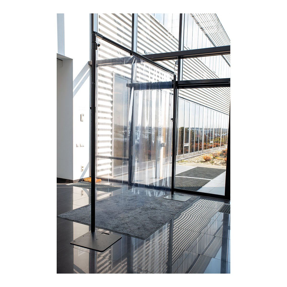 DISCONTINUED - WENTEX® Transparant PVC scherm 125x130 cm (bxh) DISCONTINUED - WENTEX® Transparant PVC scherm 125x130 cm (bxh)