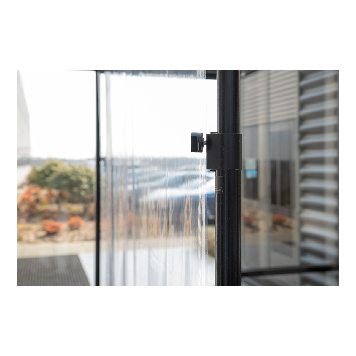 DISCONTINUED - WENTEX® Transparant PVC scherm 125x130 cm (bxh) DISCONTINUED - WENTEX® Transparant PVC scherm 125x130 cm (bxh)