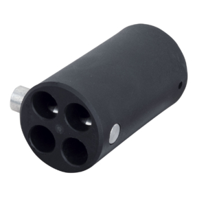 WENTEX® 4-weg vervangende Connector Ø35,0 mm - zwart