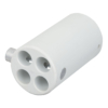 WENTEX® 4-weg vervangende Connector  Ø40,6 mm - wit