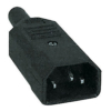 Showtec IEC Euro Male Connector