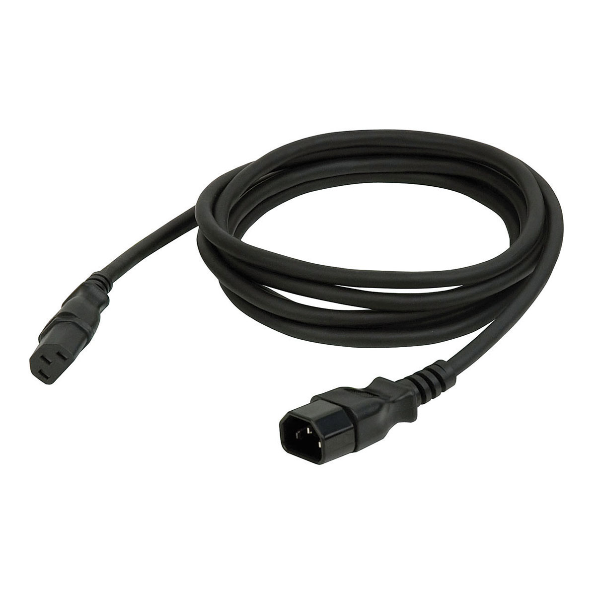 Showtec IEC Male to IEC Female 6 m Showtec IEC Male to IEC Female 6 m