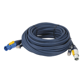 DAP powerCON / RJ45 Ethercon combikabel - 0,5 m