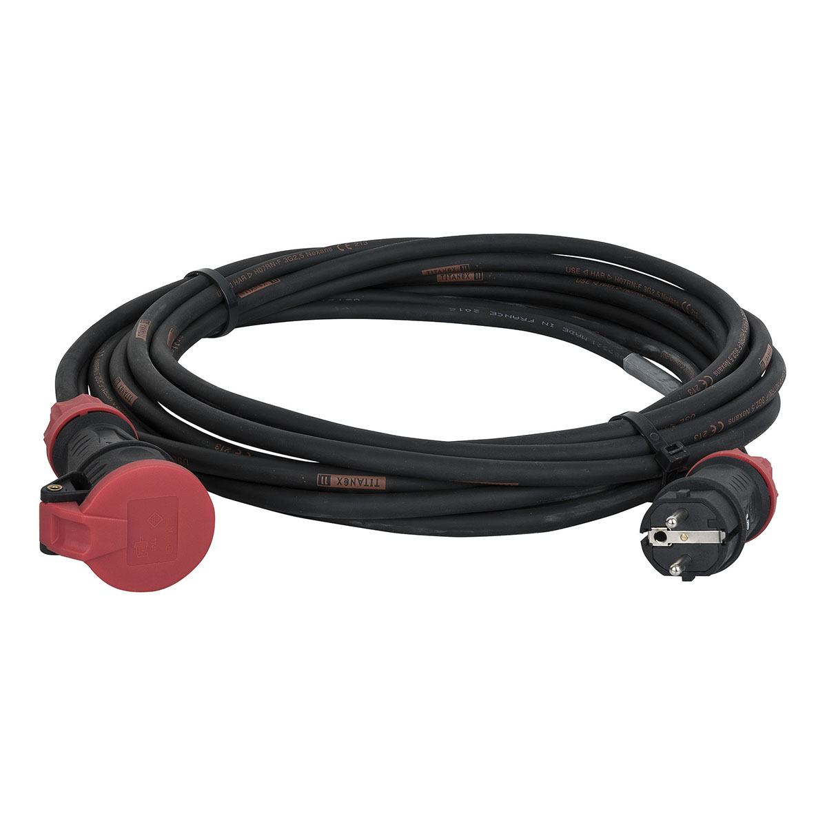 Titanex H07RN-F 3×2.5mm2 verlengkabel neopreen – 25m Titanex H07RN-F 3×2.5mm2 verlengkabel neopreen – 25m