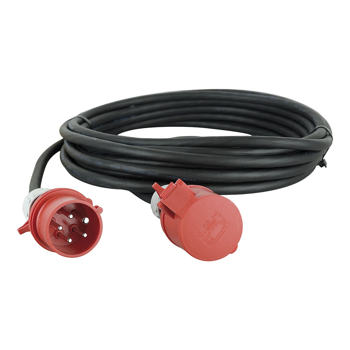 Showtec CEE 16A Verlengkabel 380V 5x2,5 mm² - 50 m Showtec CEE 16A Verlengkabel 380V 5x2,5 mm² - 50 m