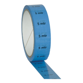 Showtec Vloermarkering Tape 33m rol 25mm blauw 5m indicator