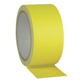 Nichiban® Fluor Gaffa Tape 25m rol 50mm geel Nichiban® Fluor Gaffa Tape 25m rol 50mm geel