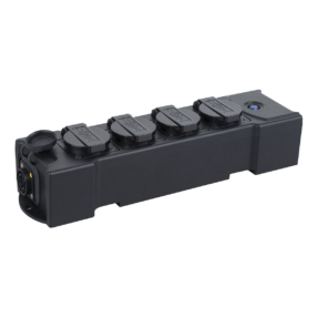 Showgear PowerBOX 4 verdeeldoos 4-weg met True1