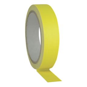 Gaffa Tape Neon geel 25mtr  19mm