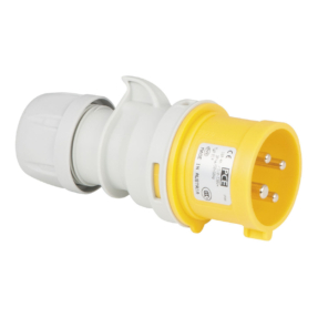 PCE CEE 16A 110V 4p Plug Male Geel, IP44