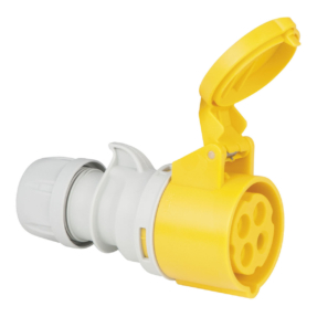 PCE CEE 16A 110V 4p Plug Female Geel, IP44